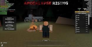 Apoc Rising Survival Guide Journal Entry 1 Basics Game - chapter 1 basics roblox