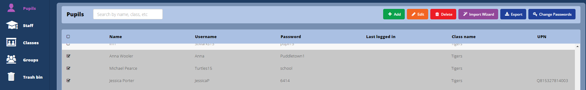 selectbuttonpupilpass