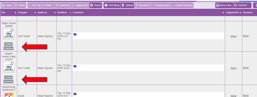 Tagging Table View - New 2019